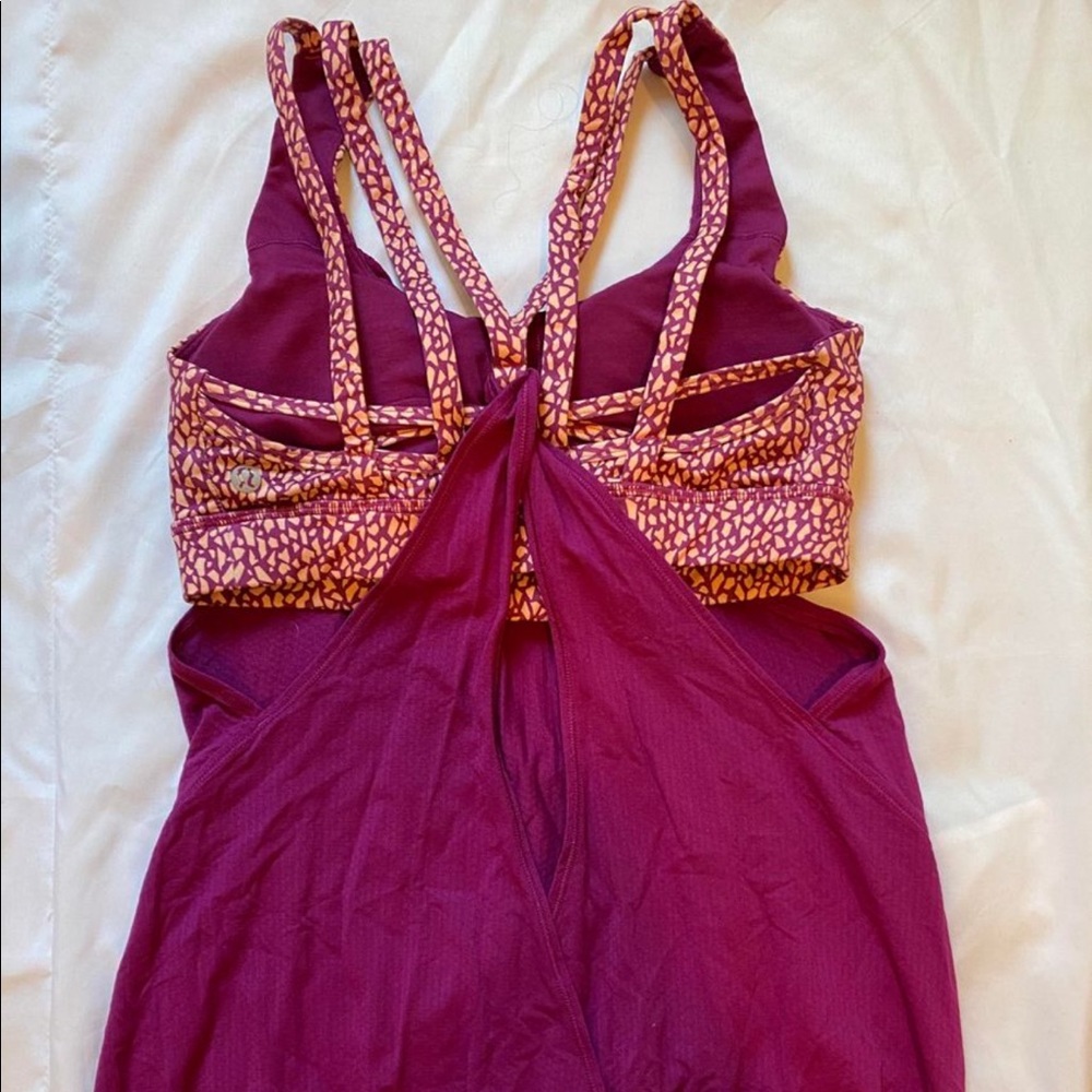 Lululemon purple tank